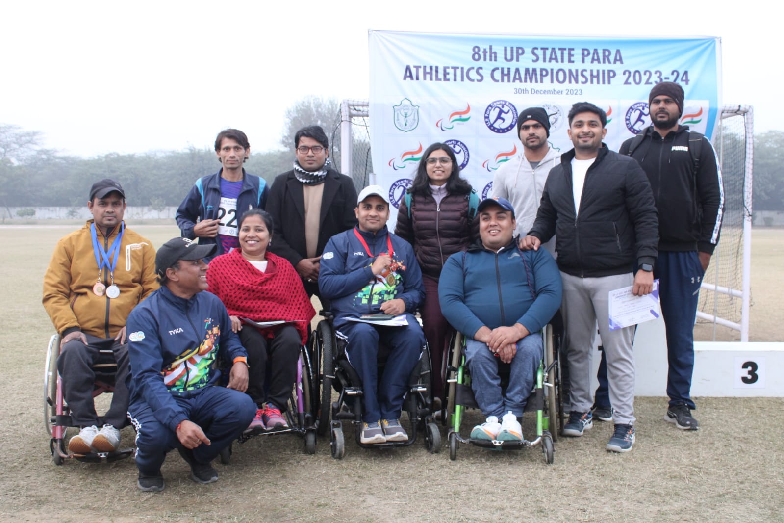 8th U.P. STATE PARA ATHLETICS CHAMPIONSHIP-2023-24